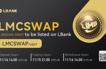 LBank Exchange Will List LMCSWAP on November 15, 2021