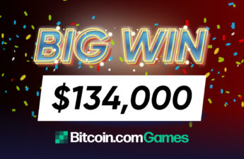 Player Sizzles the Casino Floor With a $134,000 Jackpot Win on Bitcoin.com Games