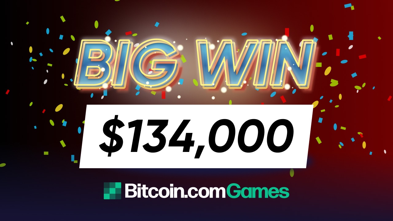 Player Sizzles the Casino Floor With a $134,000 Jackpot Win on Bitcoin.com Games