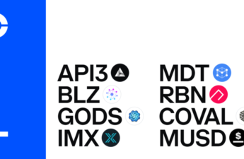 API3 (API3), Bluezelle (BLZ), Circuits of Value (COVAL), Gods Unchained (GODS), Immutable X (IMX)…