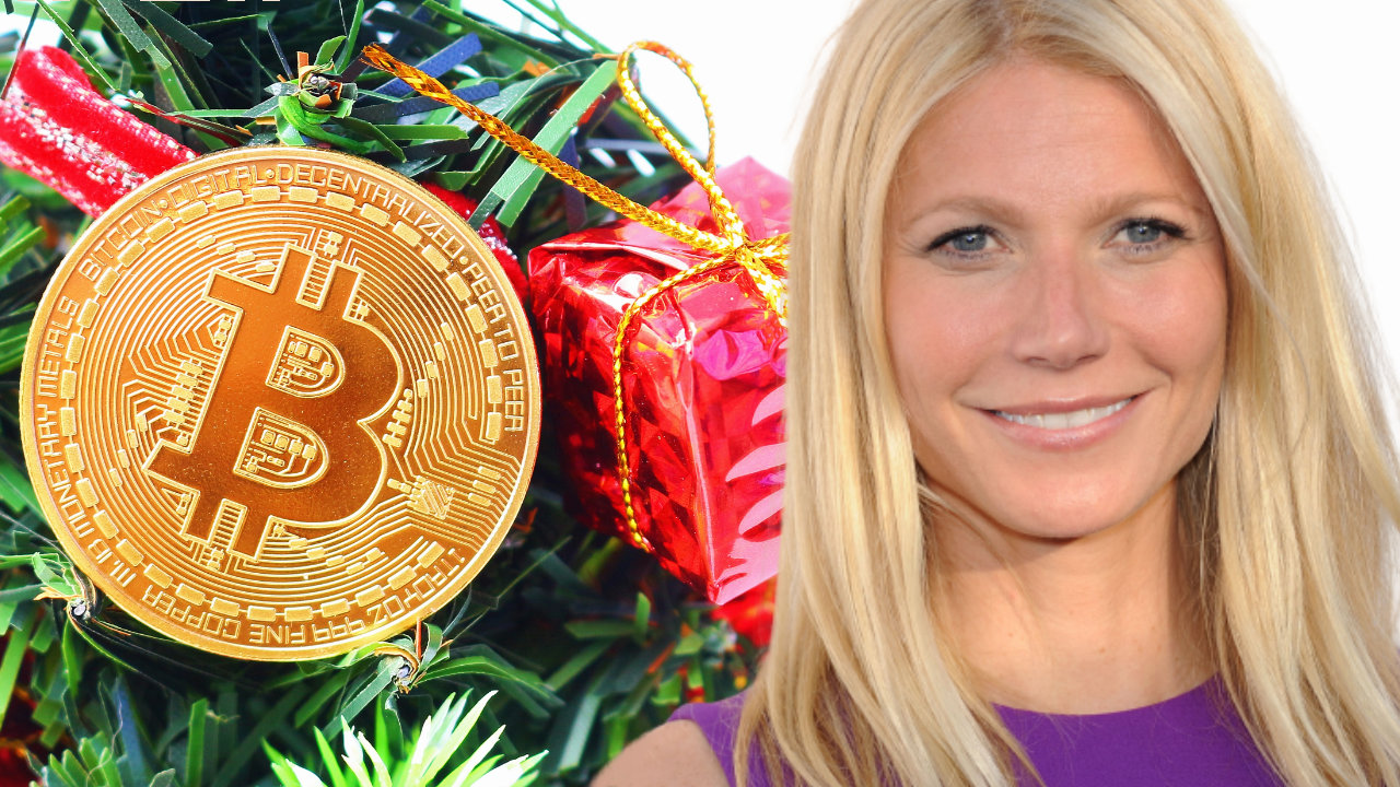 Bitcoin Giveaway: Actress Gwyneth Paltrow Gives Away $550K in BTC for the Holidays