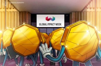 Cointelegraph Editor-in-Chief Kristina Cornèr talks digital currencies with Mastercard at Global Impact Week