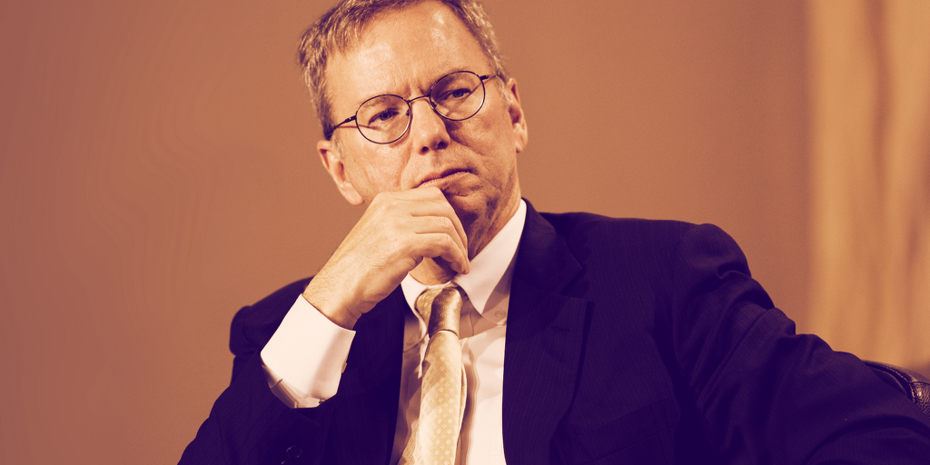 Former Google CEO Eric Schmidt Joins Chainlink Labs as Advisor