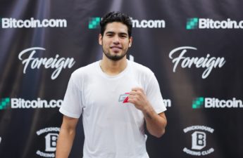 Undefeated Gilberto ‘Zurdo’ Ramirez Heads to the Ring With Bitcoin.com in His Corner