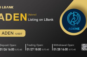 LBank Exchange Will List ADENE (ADEN) on January 27, 2022 – Press release Bitcoin News