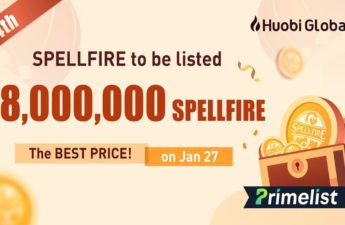 Spellfire to Huobi Primelist on January 27th – Sponsored Bitcoin News