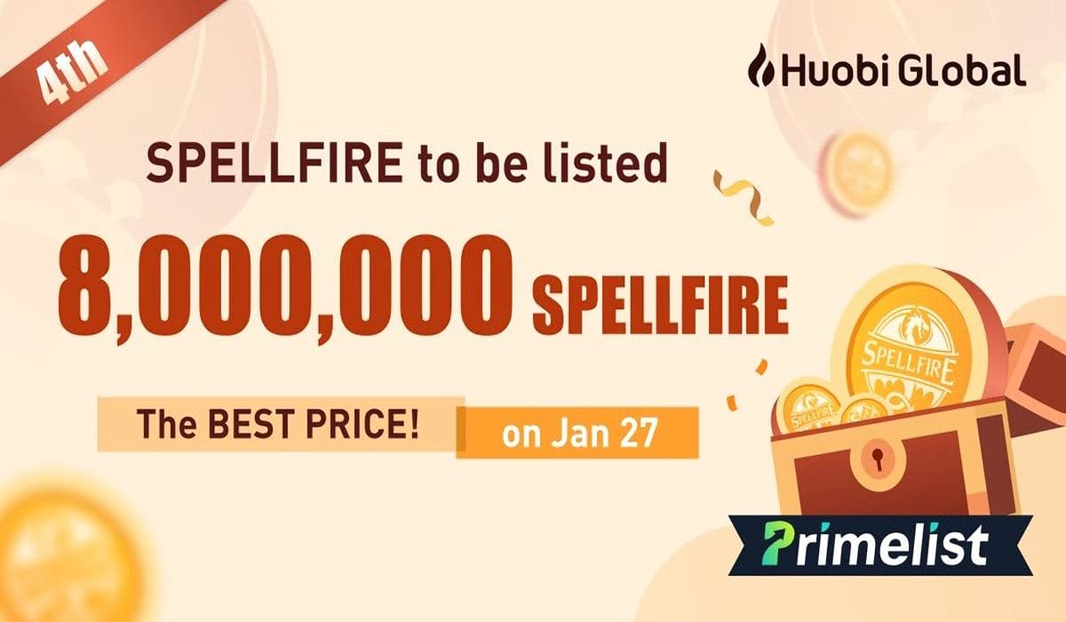 Spellfire to Huobi Primelist on January 27th – Sponsored Bitcoin News