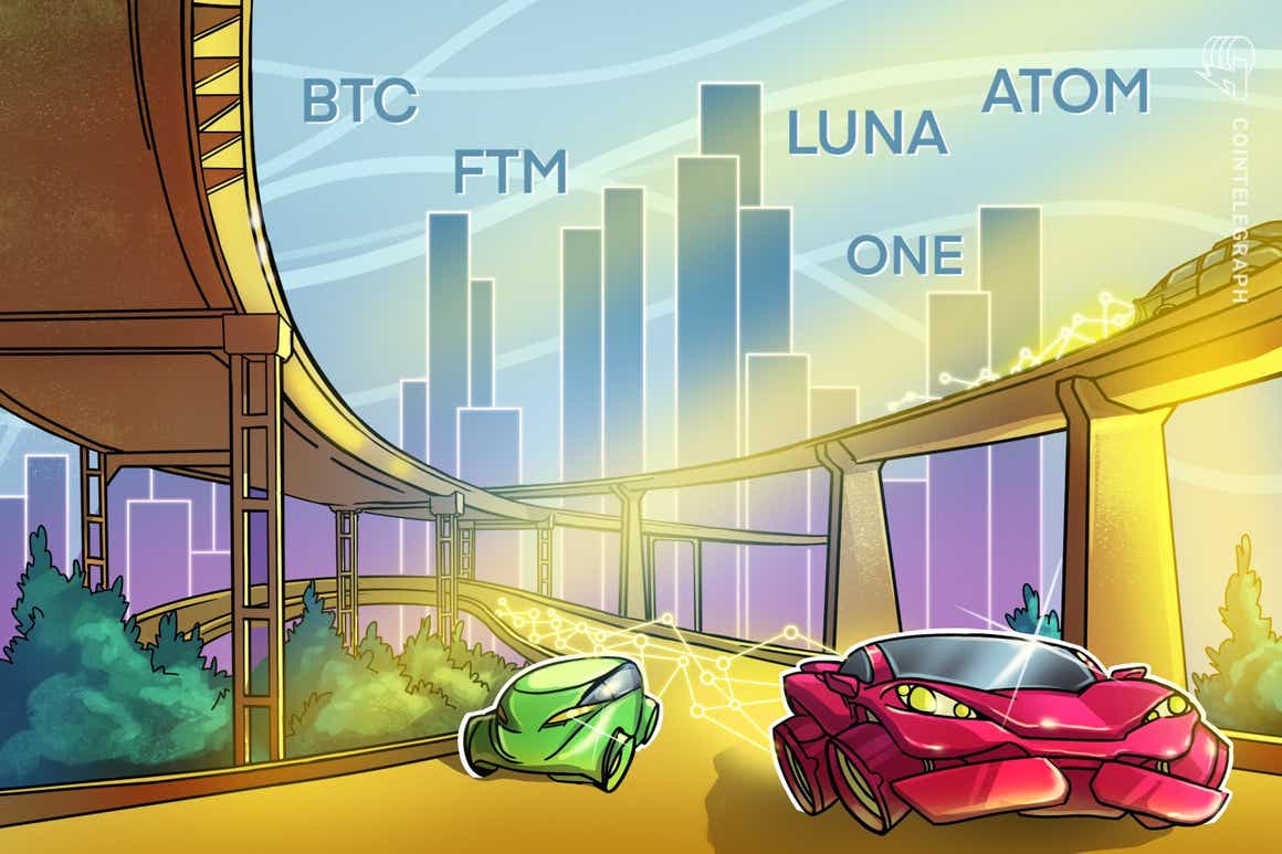 Top 5 cryptocurrencies to watch this week: BTC, LUNA, FTM, ATOM, ONE