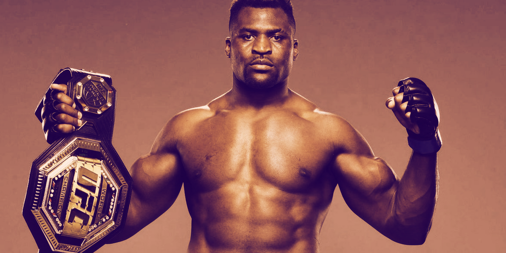 UFC Champ Francis Ngannou Teams With Cash App to Take Winnings in Bitcoin