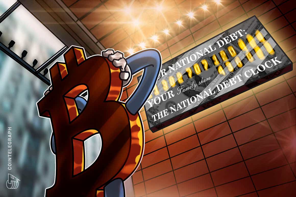 All the world's Bitcoin can only pay 2.43% of $30T US national debt