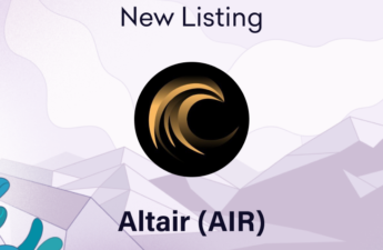 Altair (AIR) Trading Starts February 8 - Deposit Now