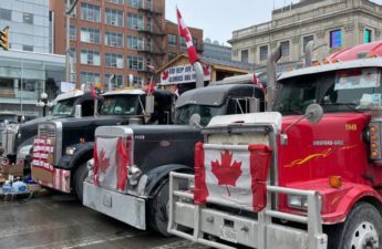 Canadian Trucker Protest Bypasses Restrictions With Bitcoin