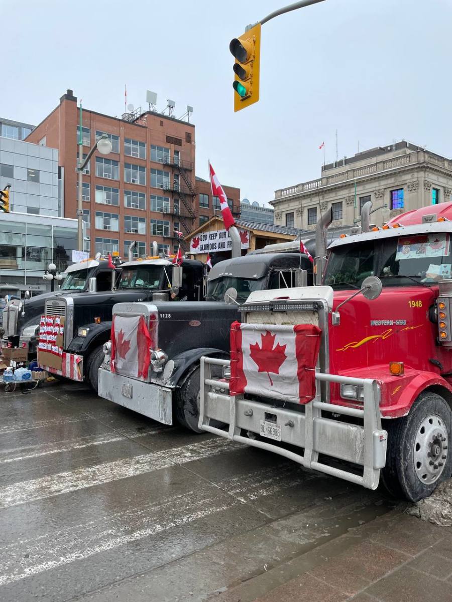 Canadian Trucker Protest Bypasses Restrictions With Bitcoin