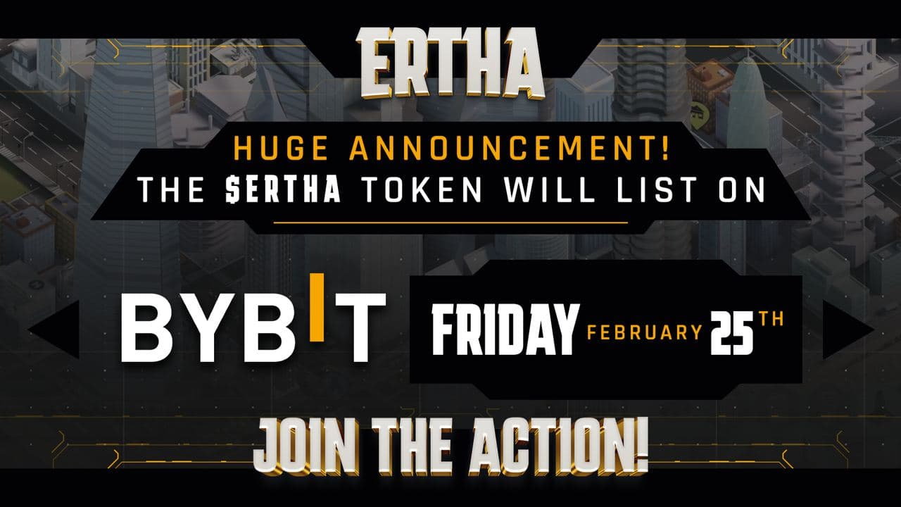 ERTHA Listing on ByBit – Sponsored Bitcoin News