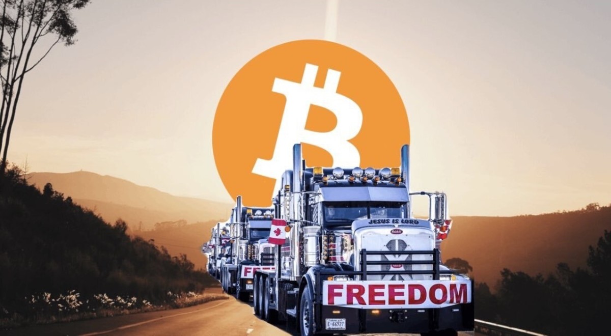 Fiat Fundraising Fiasco Sparks Bitcoin Donation Drive For Freedom Truckers