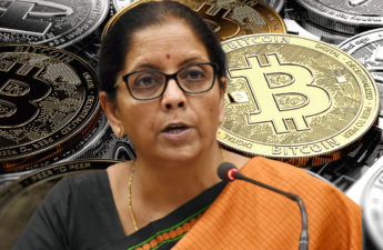 India Won't Legalize or Ban Crypto at This Stage, Finance Minister Confirms