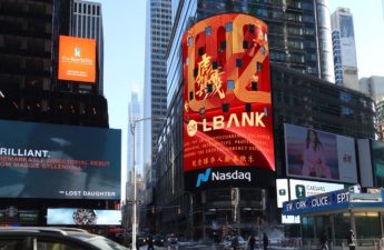 Major Exchange LBank Wishes Lunar New Year via NASDAQ Billboard on Times Square NYC – Press release Bitcoin News