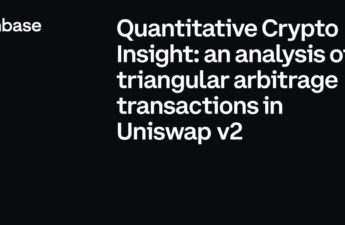 Quantitative Crypto Insight: an analysis of triangular arbitrage transactions in Uniswap v2 | by Coinbase | Feb, 2022