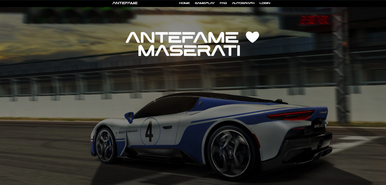 Win a MASERATI MC Special Edition as Race-to-Earn Game ANTEFAME Celebrates MASERATI Partnership – Sponsored Bitcoin News