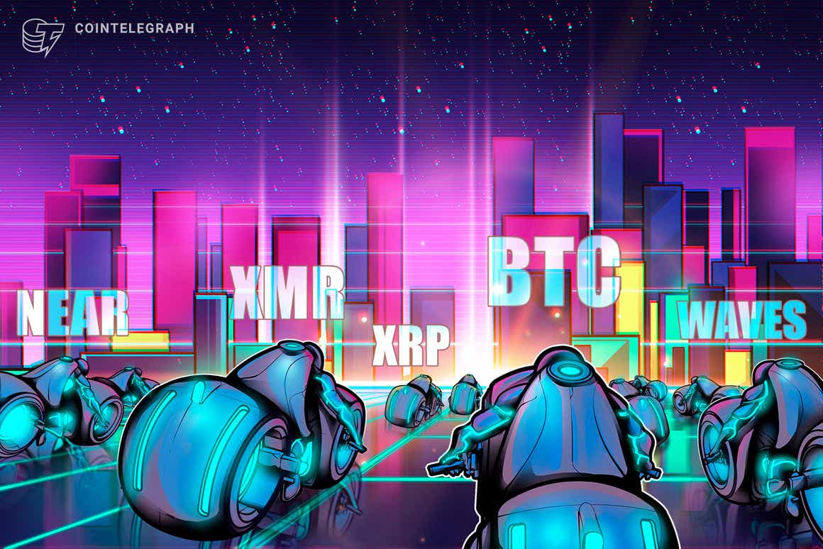 BTC, XRP, NEAR, XMR, WAVES