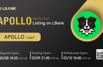 LBank Exchange Will List Apollo Inu (APOLLO) on March 9, 2022 – Press release Bitcoin News