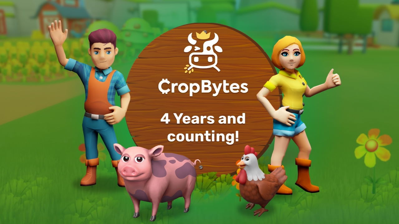 CropBytes Games Celebrates a Milestone Unheard of, ‘4 Years of Sustainable Web3 Gaming’ – Press release Bitcoin News