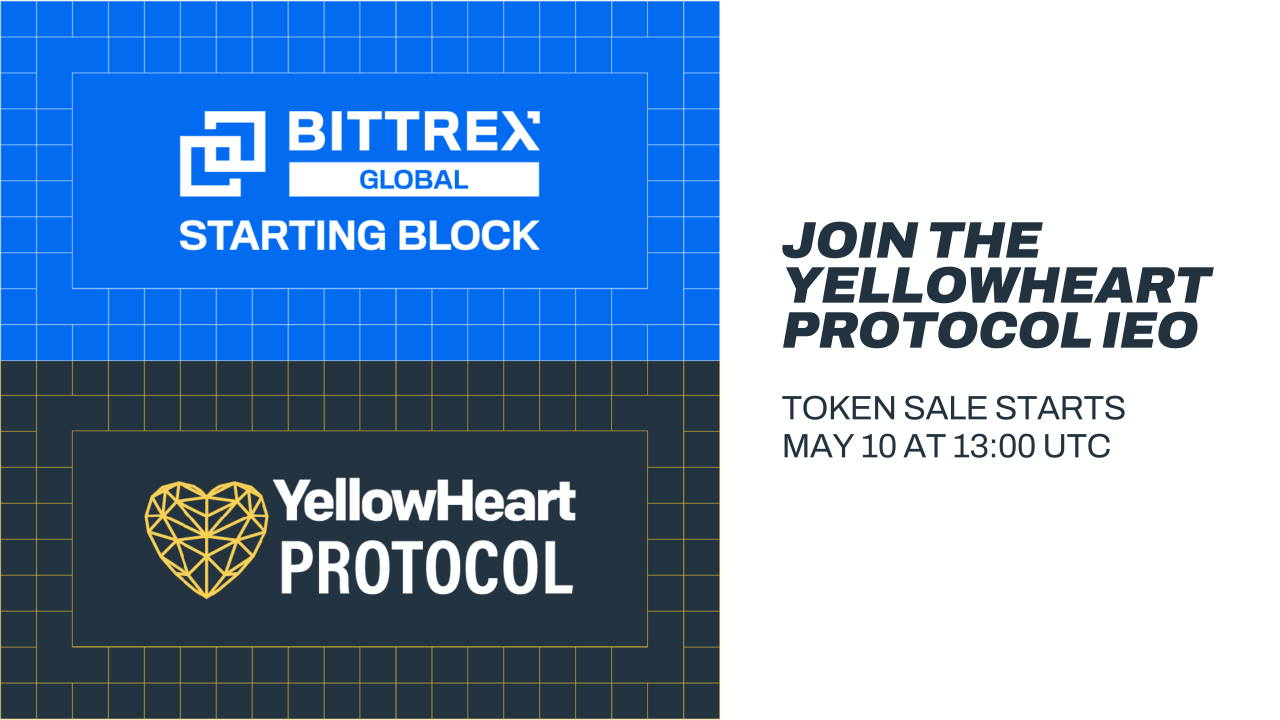 Revolutionary NFT Platform YellowHeart Protocol Set to Launch on Bittrex Global Starting Block – Sponsored Bitcoin News