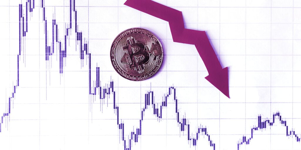 Bitcoin, Ethereum Continue to Fall as Losses Deepen Across the Crypto Market