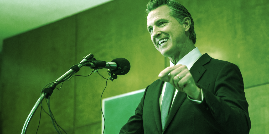 California Gov. Gavin Newsom Signs Crypto Executive Order