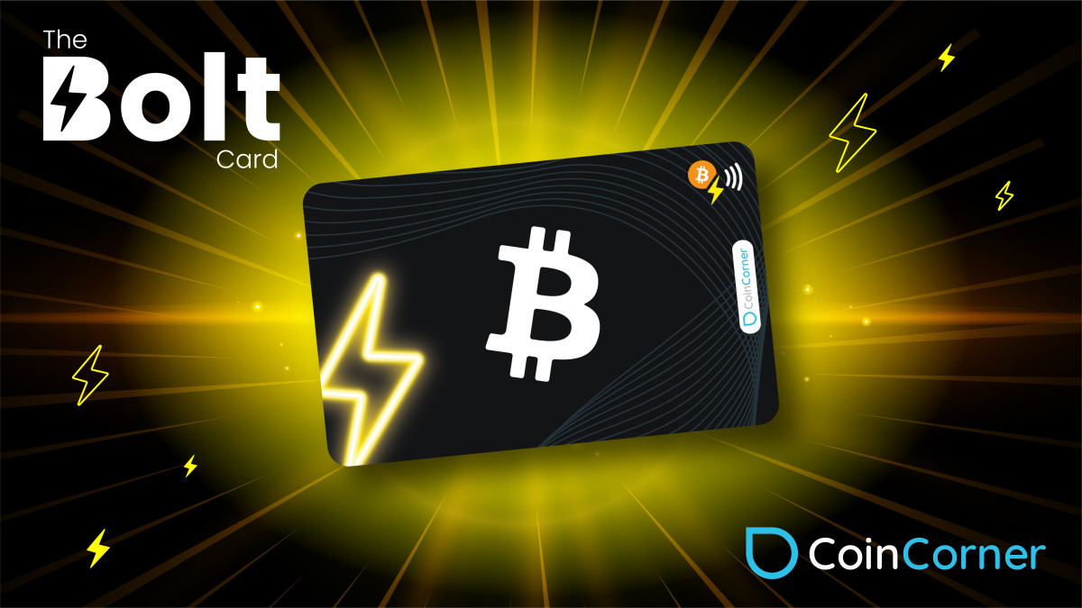 CoinCorner Releases The Bolt Card For Bitcoin