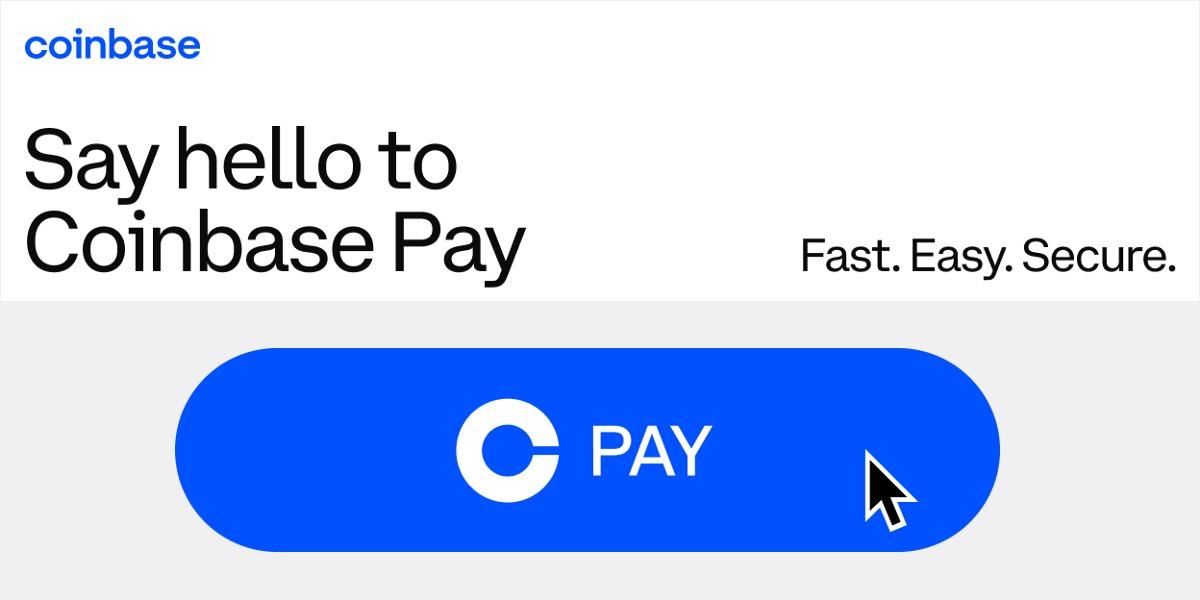 Coinbase Pay, the easiest way to purchase or transfer crypto, is now available for web3 developers | by Coinbase | May, 2022