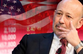 Goldman Sachs' Blankfein Advises Companies and Consumers to Prepare for US Recession — Says It's a 'Very, Very High Risk'