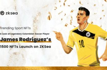 A Look at Legendary Colombian Soccer Player James Rodríguez’s 1500 NFTs Launch on ZKSea – Sponsored Bitcoin News