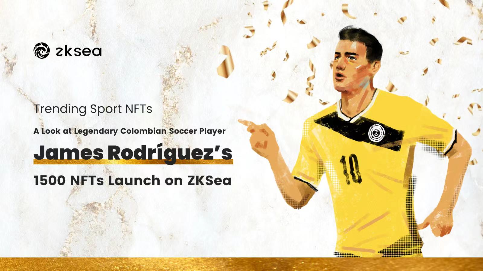 A Look at Legendary Colombian Soccer Player James Rodríguez’s 1500 NFTs Launch on ZKSea – Sponsored Bitcoin News