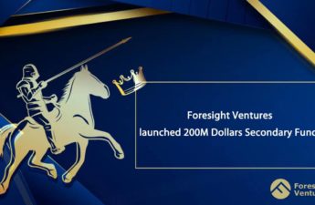 Foresight Ventures Launches 200m Foresight Secondary Fund I to Invest in Private Round Crypto Assets – Sponsored Bitcoin News