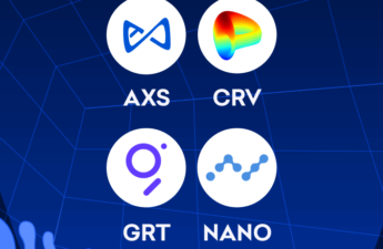 New margin pairs for AXS, CRV, GRT and NANO available now