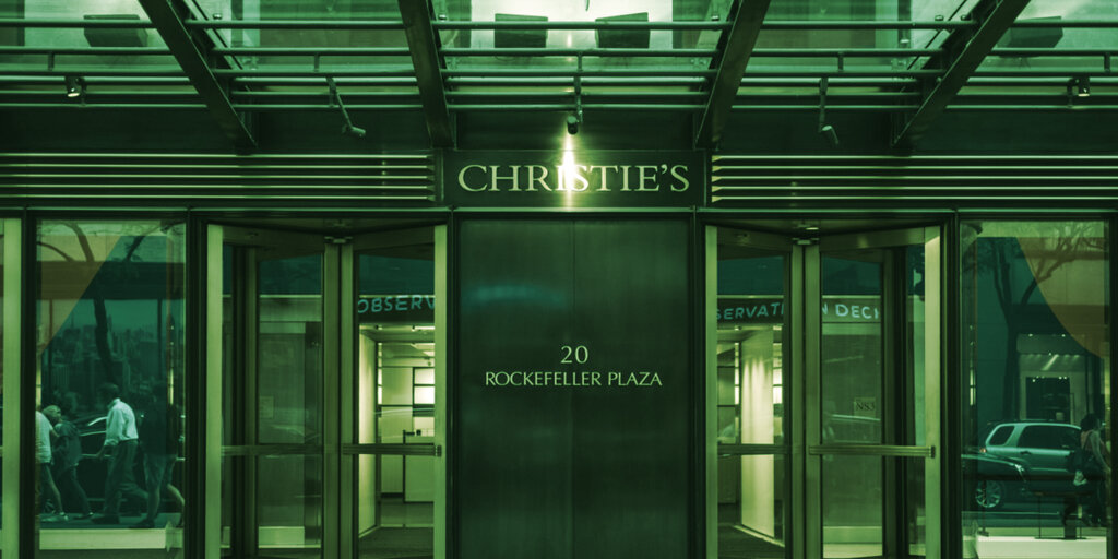 Art Auction House Christie’s Launches Web3 Investment Fund