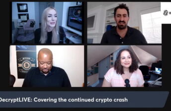 #DecryptLive  Covering The Continued Crypto Crash