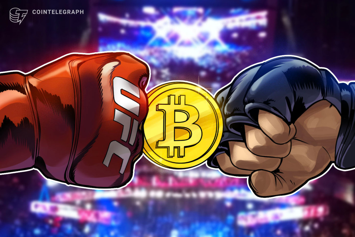 UFC fighter will receive full salary in Bitcoin, shrugs off crypto market volatility