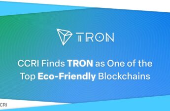 CCRI Finds TRON as One of the Top Eco-Friendly Blockchains – Sponsored Bitcoin News