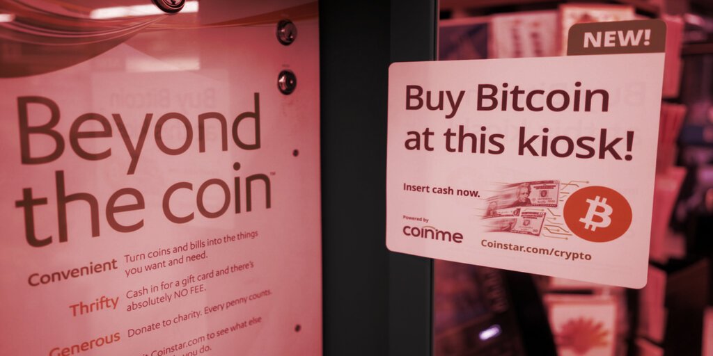 Coinstar Moves Beyond Bitcoin, Adding Dogecoin, Ethereum to ATMs