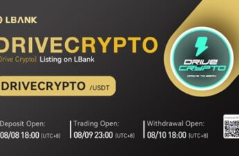 LBank Exchange Will List Drive Crypto (DRIVECRYPTO) on August 9, 2022 – Press release Bitcoin News