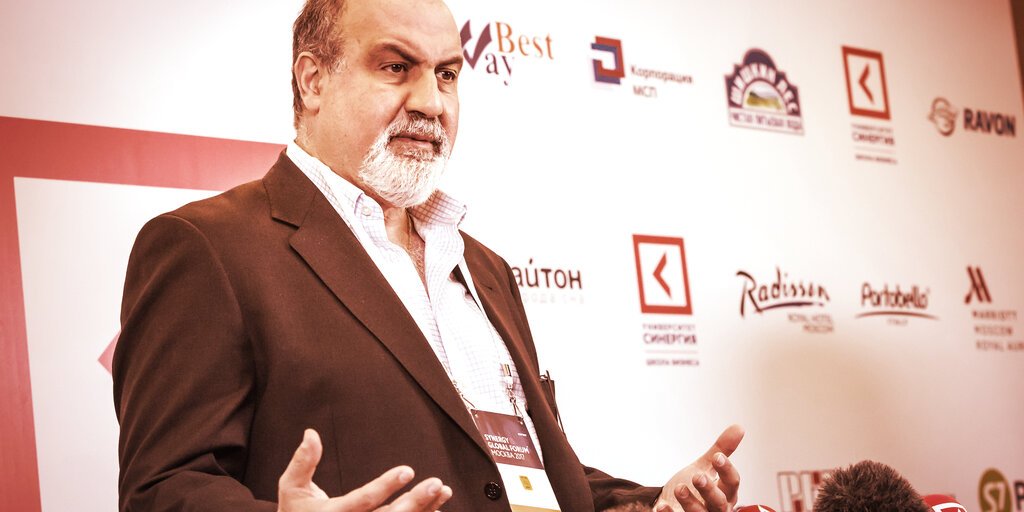 Bitcoin Is a ‘Tumor,’ Says ‘Black Swan’ Author Nassim Taleb