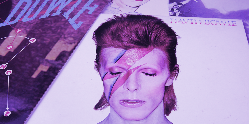 David Bowie on the Blockchain Ethereum NFTs Trigger Backlash