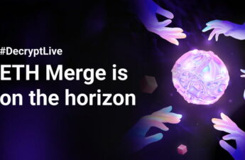 #Decryptlive  Eth Merge Is On The Horizon