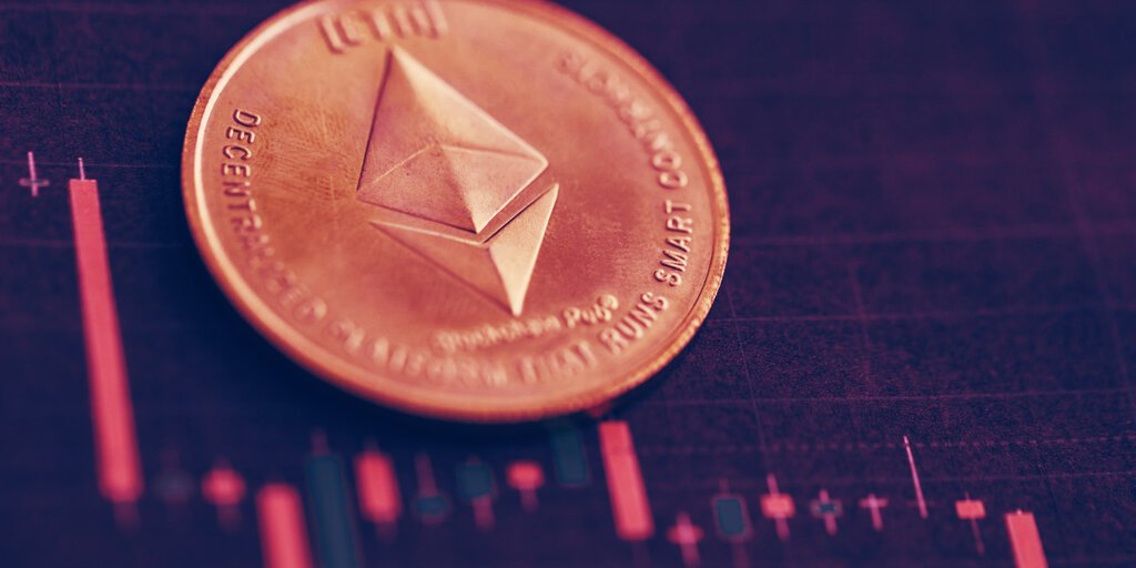 Ethereum Continues to Sink Post-Merge: Down 18.5% in 3 Days