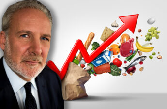 US Inflation Rate in August Runs Hot at 8.3%, Peter Schiff Says America's 'Days of Sub-2% Inflation Are Gone'