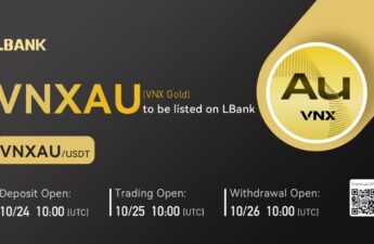 LBank Exchange Will List VNX Gold (VNXAU) on October 25, 2022 – Press release Bitcoin News