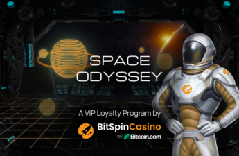 Space Odyssey Loyalty Program by BitSpinCasino Dishes Out up to 15% Weekly Cashback & 300 Free Spins