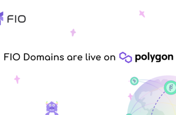 FIO Protocol Launches NFT Domains Wrapped on Polygon – Press release Bitcoin News